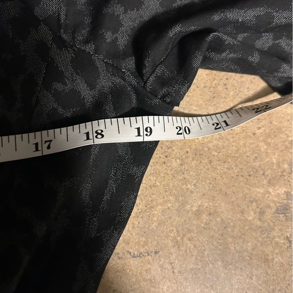 Sandro Sportswear jacket - gray/black leopard print double breasted blazer - Picture 8 of 9